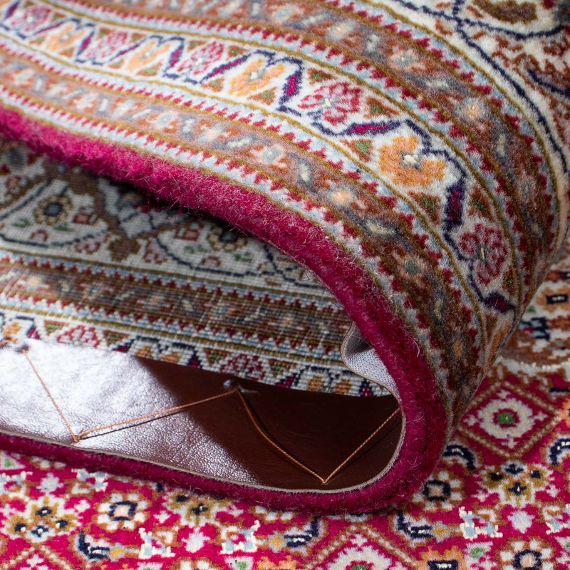 Dywan perski - Tabriz - 192 x 155 cm - jasna czerwień