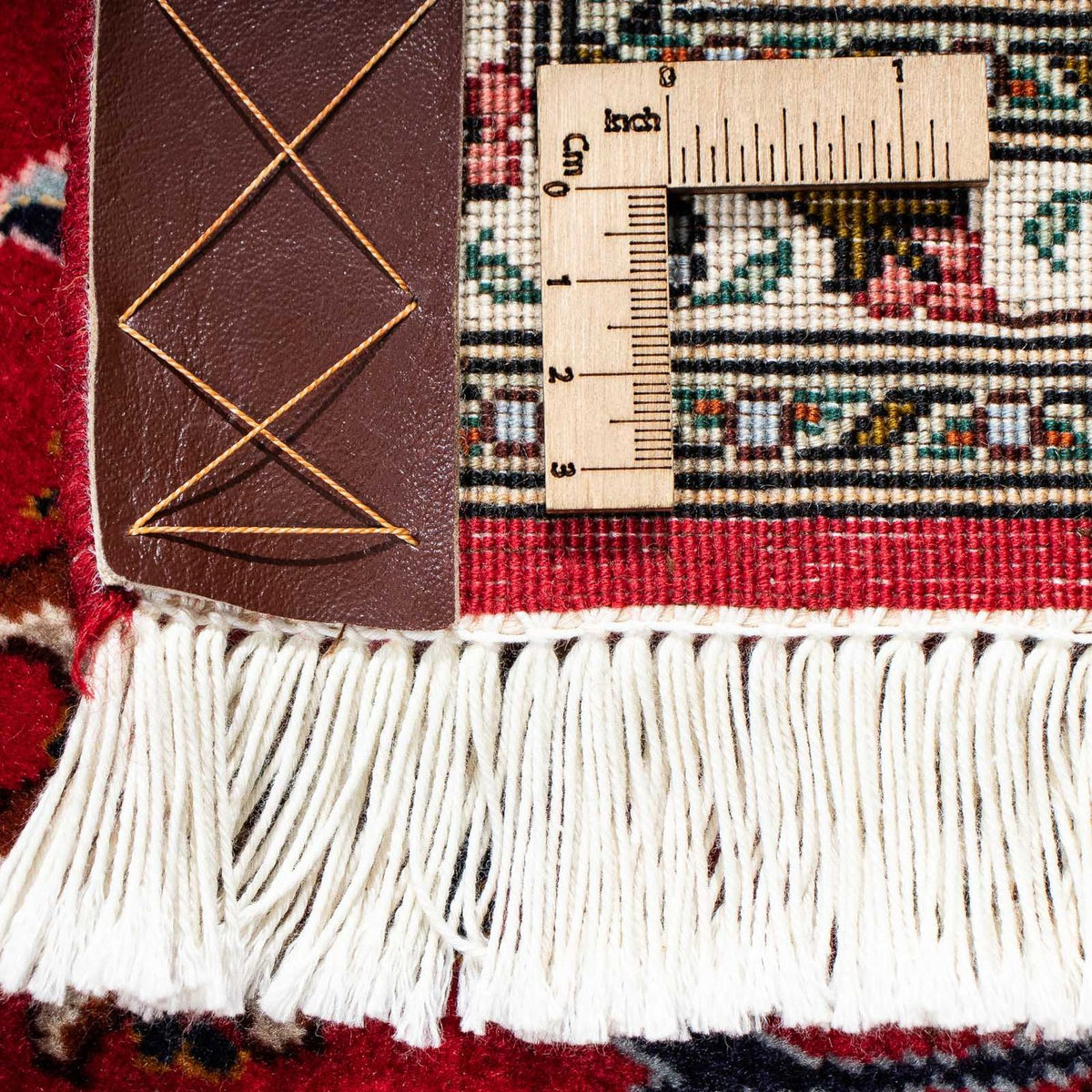 Dywan perski - Tabriz - Królewski - 212 x 149 cm - ciemna czerwień