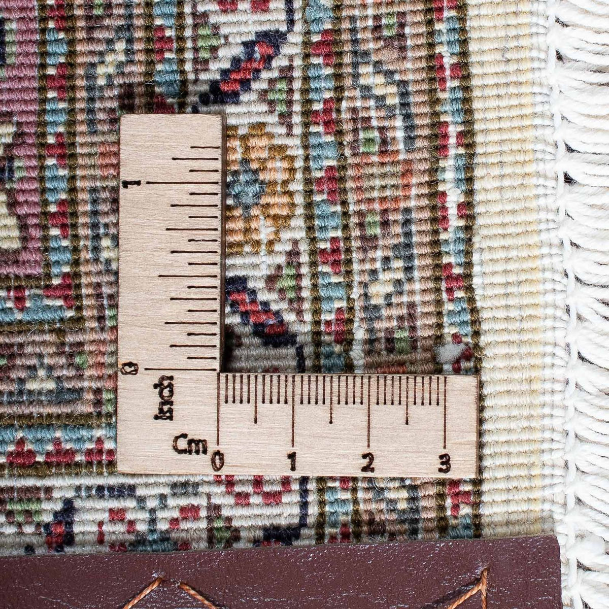 Dywan perski - Tabriz - 198 x 152 cm - jasnobrązowy