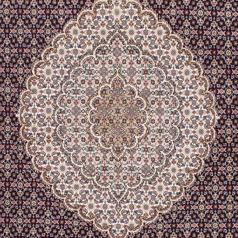 Dywan perski - Tabriz - 205 x 156 cm - jasnobrązowy