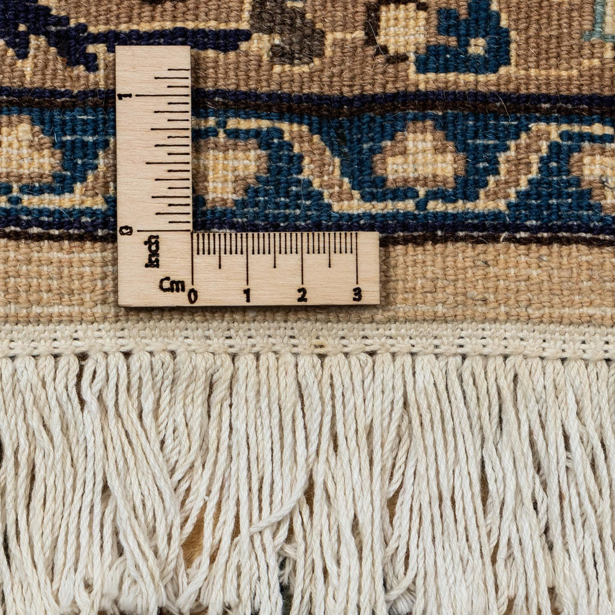 Dywan perski - Nain - Królewski - 350 x 246 cm - ciemny beż