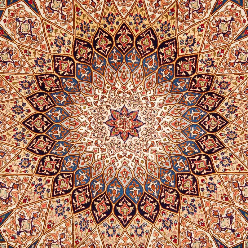 Dywan perski - Tabriz - Królewski - 301 x 200 cm - wielokolorowy