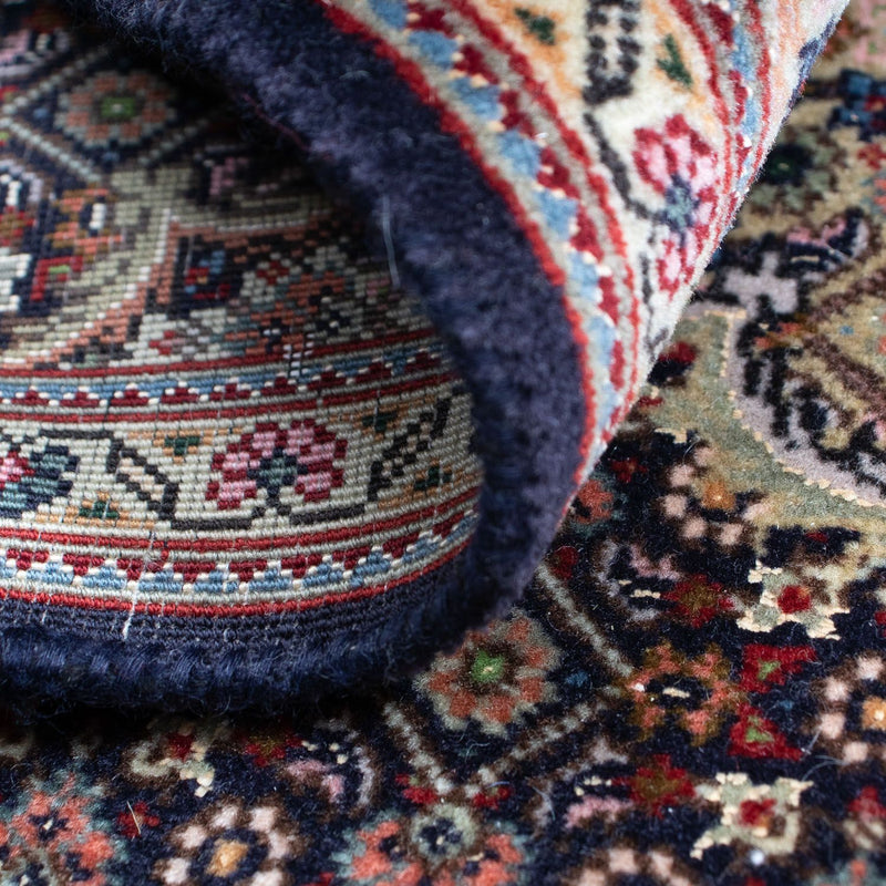 Dywan perski - Tabriz - Królewski - 88 x 66 cm - ciemnoniebieski