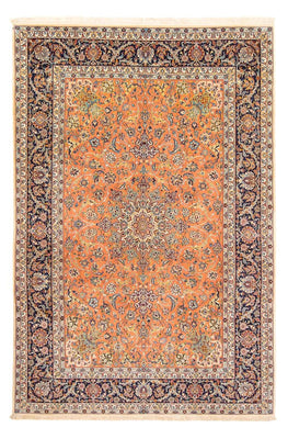 Dywan perski - Isfahan - Premium - 302 x 202 cm - brązowy