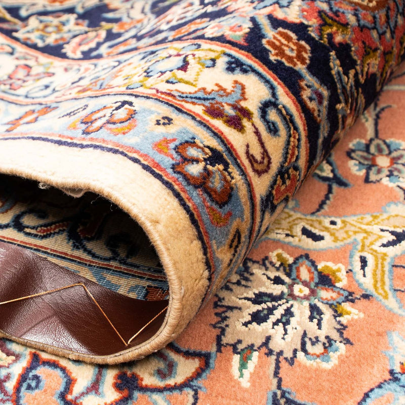 Dywan perski - Isfahan - Premium - 302 x 202 cm - brązowy