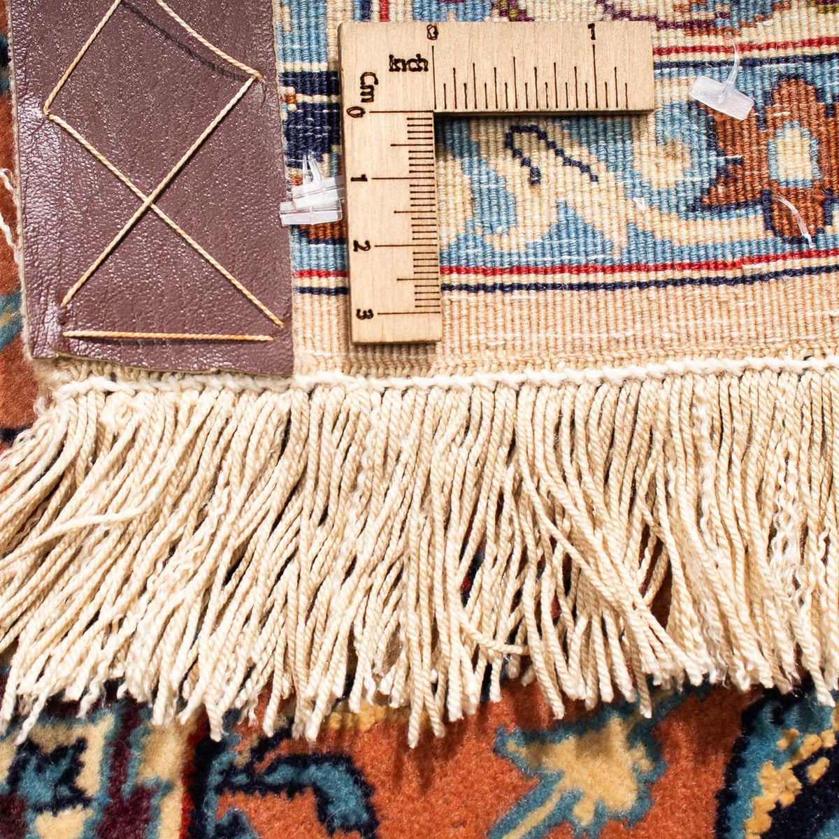 Dywan perski - Isfahan - Premium - 302 x 202 cm - brązowy