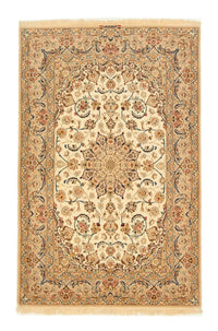 Dywan perski - Isfahan - Premium - 164 x 108 cm - beżowy