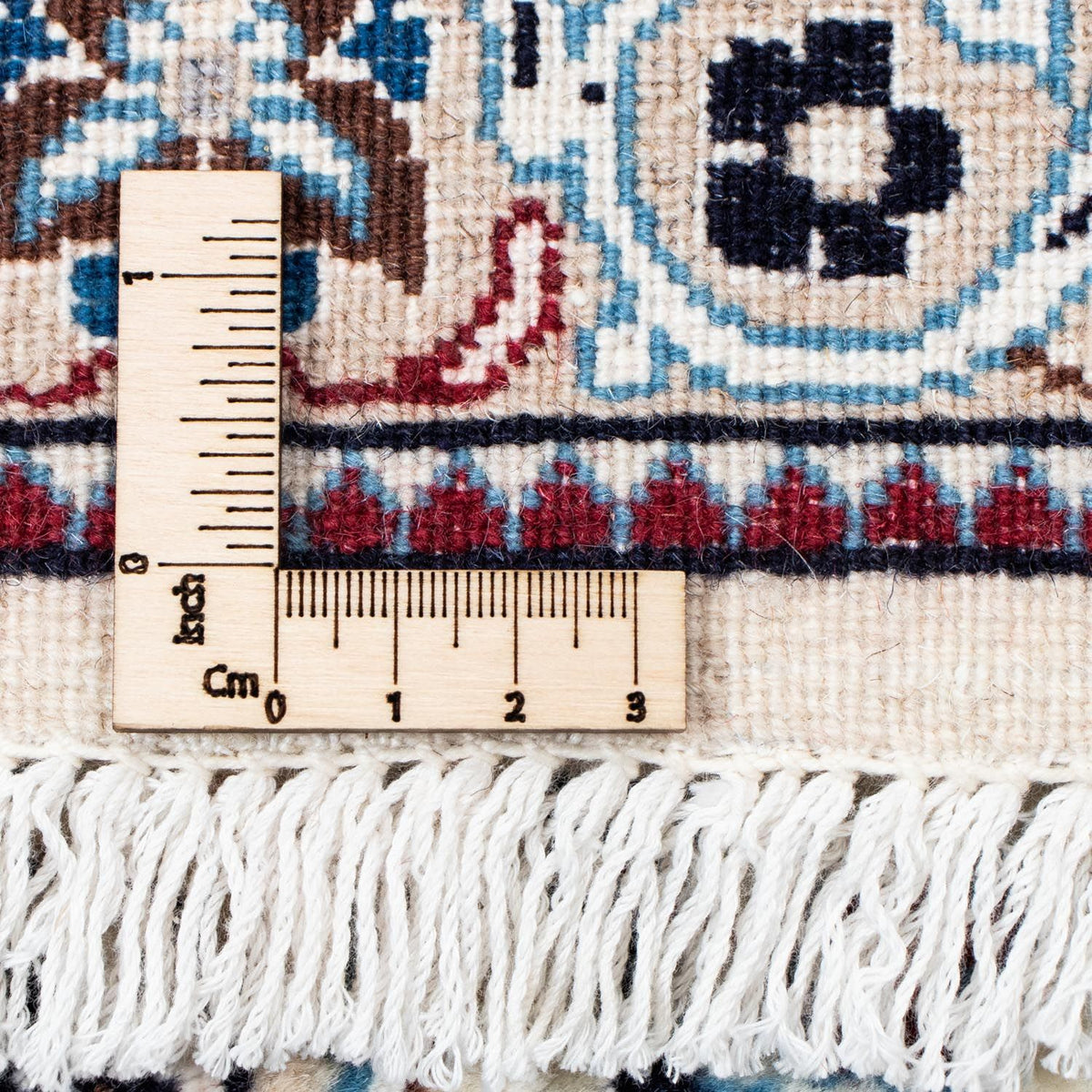 Dywan perski - Nain - Królewski - 305 x 195 cm - beżowy