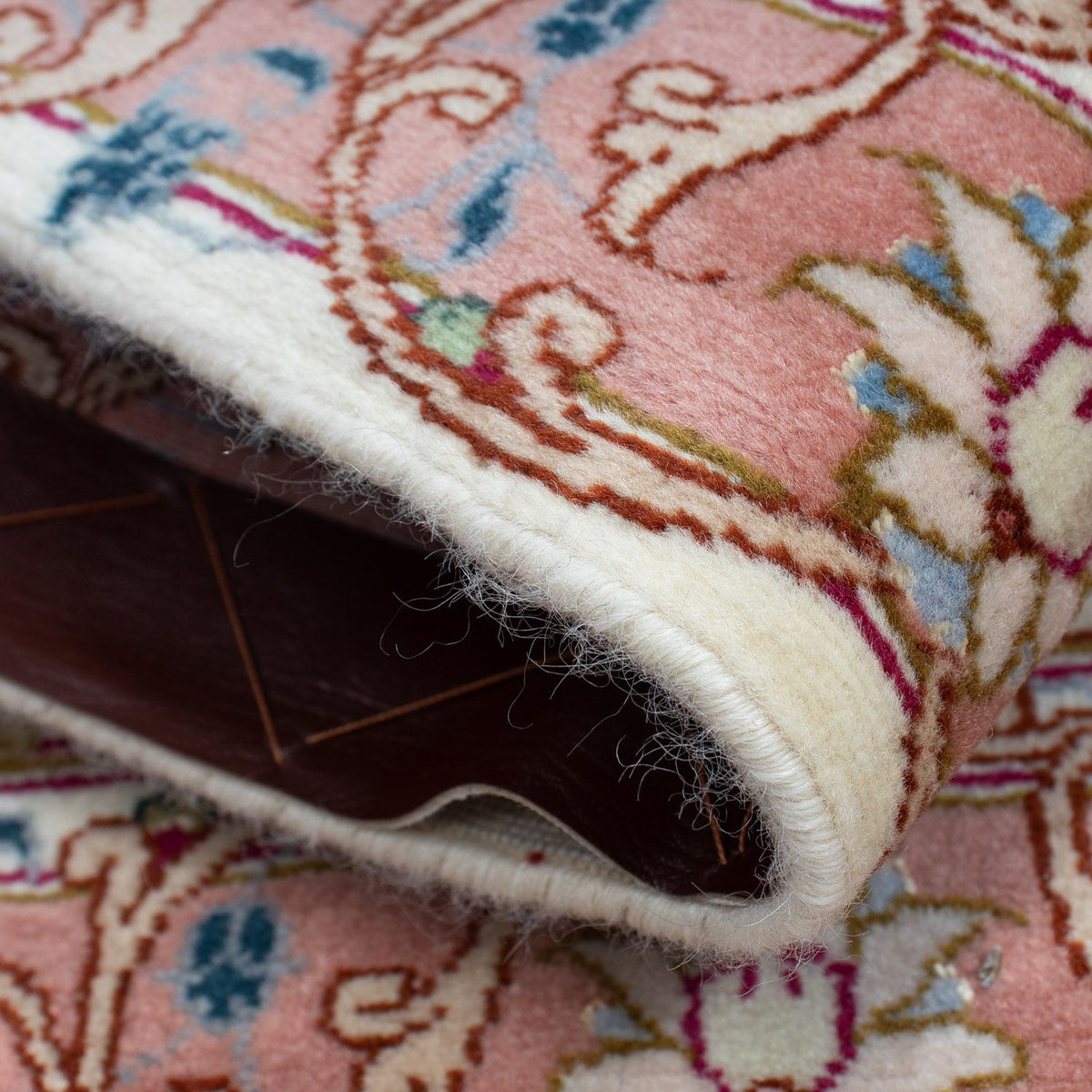 Dywan perski - Tabriz - Królewski - 88 x 60 cm - beżowy