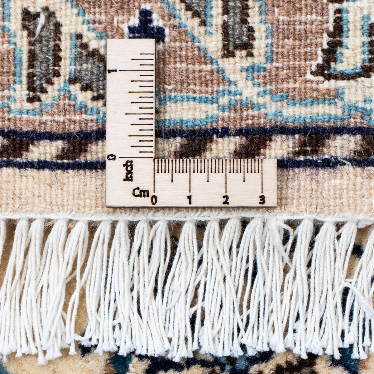 Dywan perski - Nain - Królewski - 295 x 200 cm - beżowy