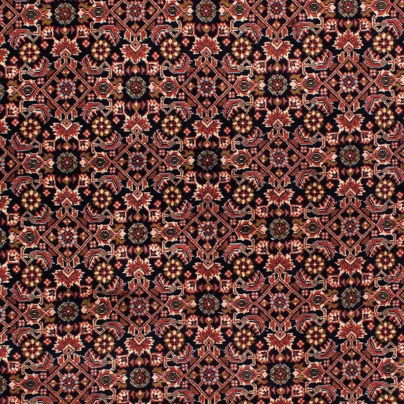 Dywan perski - Bijar - 209 x 140 cm - ciemnoniebieski