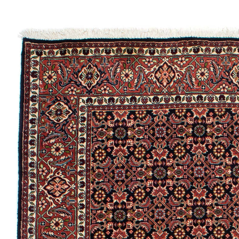 Dywan perski - Bijar - 209 x 140 cm - ciemnoniebieski