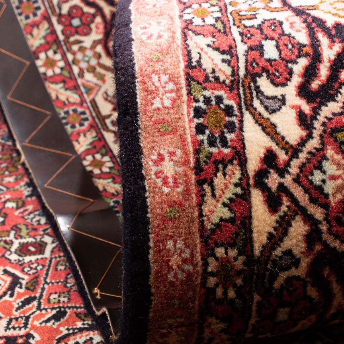 Dywan perski - Bijar - 284 x 202 cm - brązowy