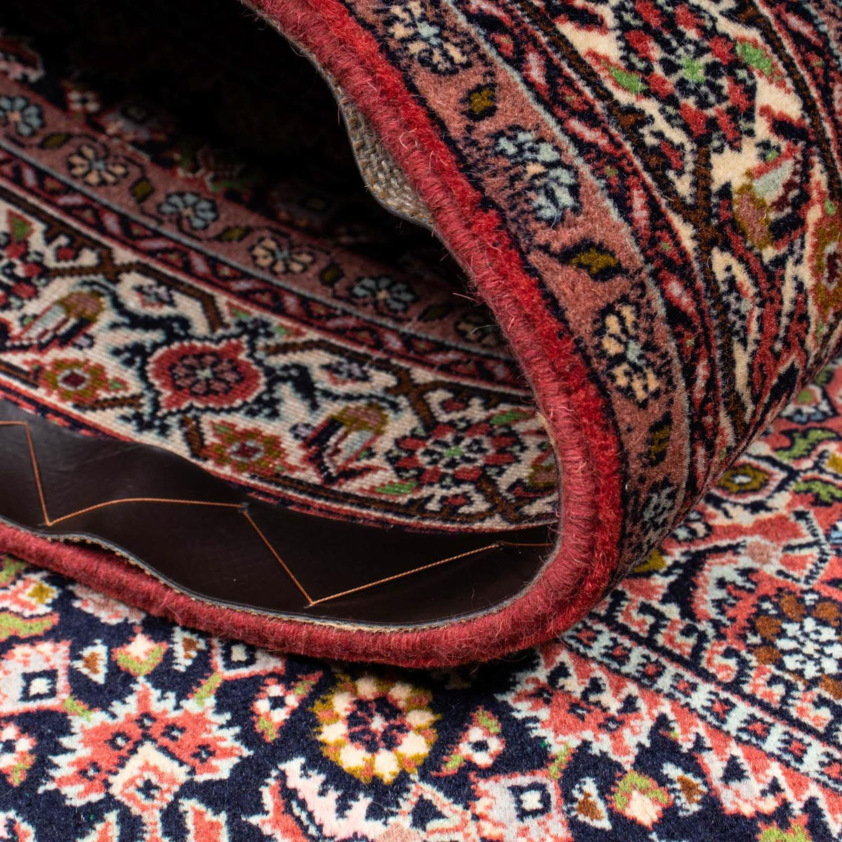 Dywan perski - Bijar - 218 x 137 cm - czerwony