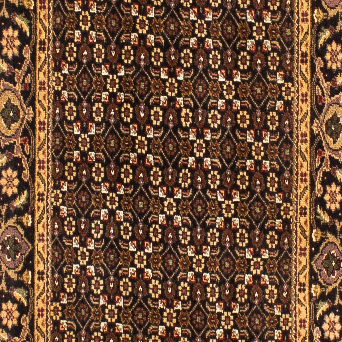 Biegacz Dywan perski - Tabriz - 295 x 68 cm - wielokolorowy