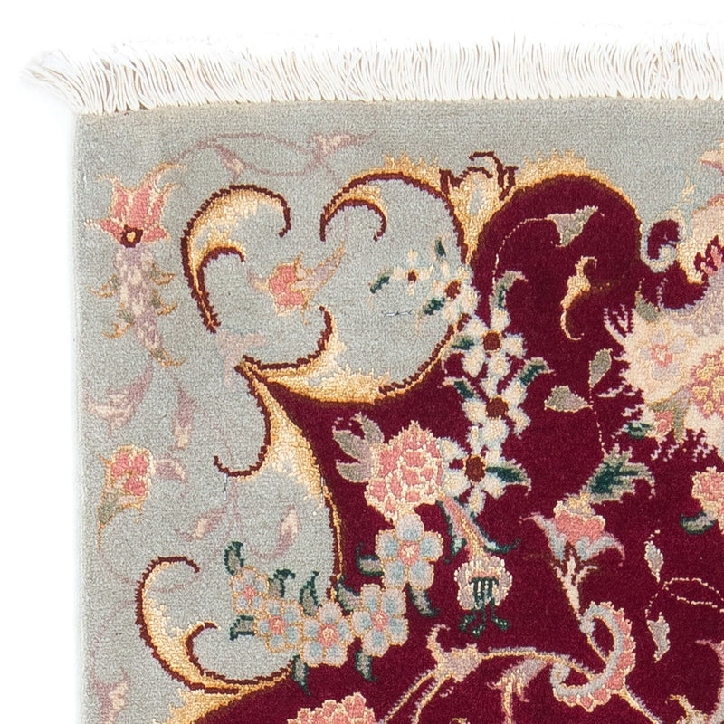 Dywan perski - Tabriz - Królewski - 96 x 58 cm - ciemna czerwień