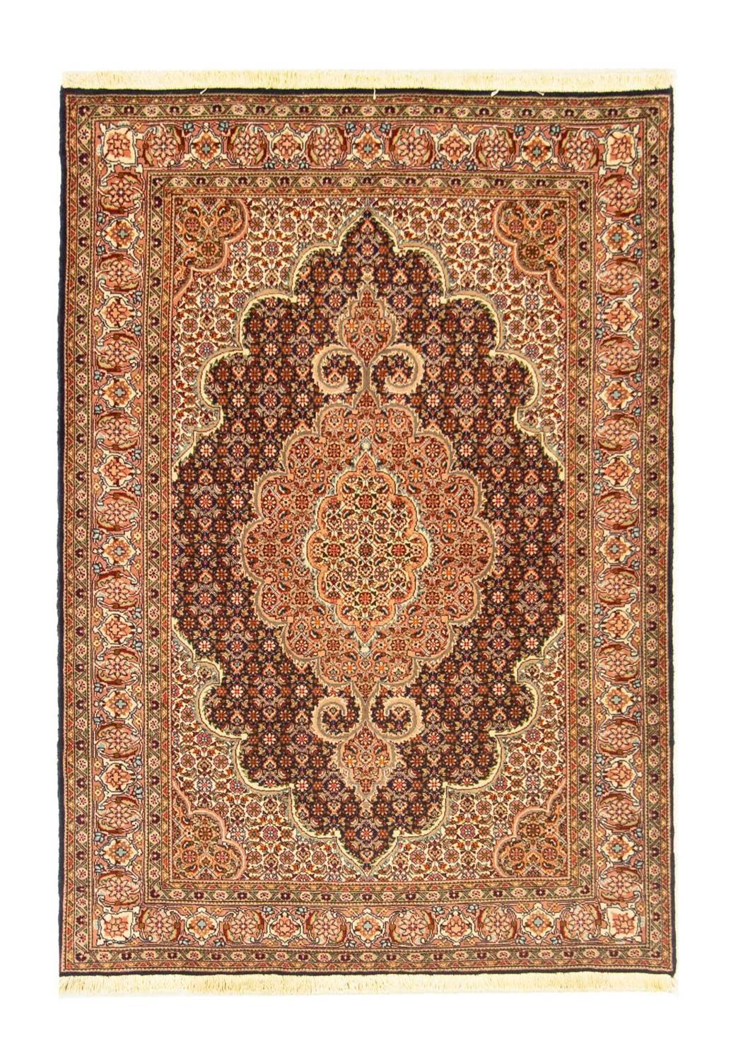 Dywan perski - Tabriz - Królewski - 145 x 101 cm - czarny