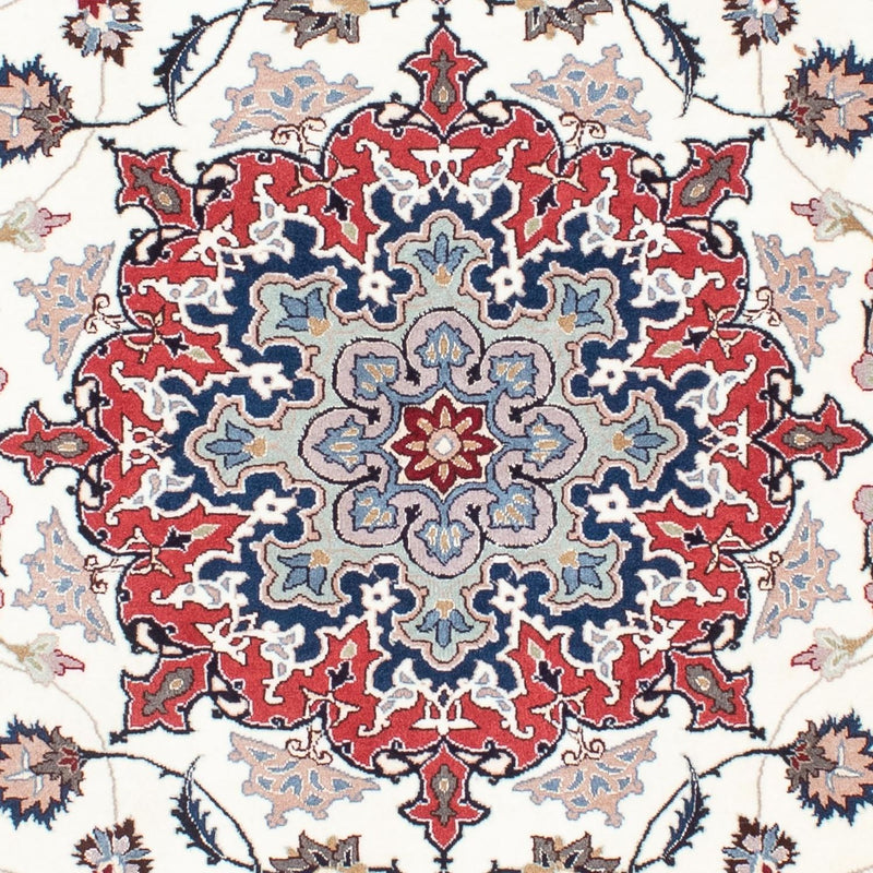 Dywan perski - Tabriz - Królewski - 202 x 147 cm - beżowy