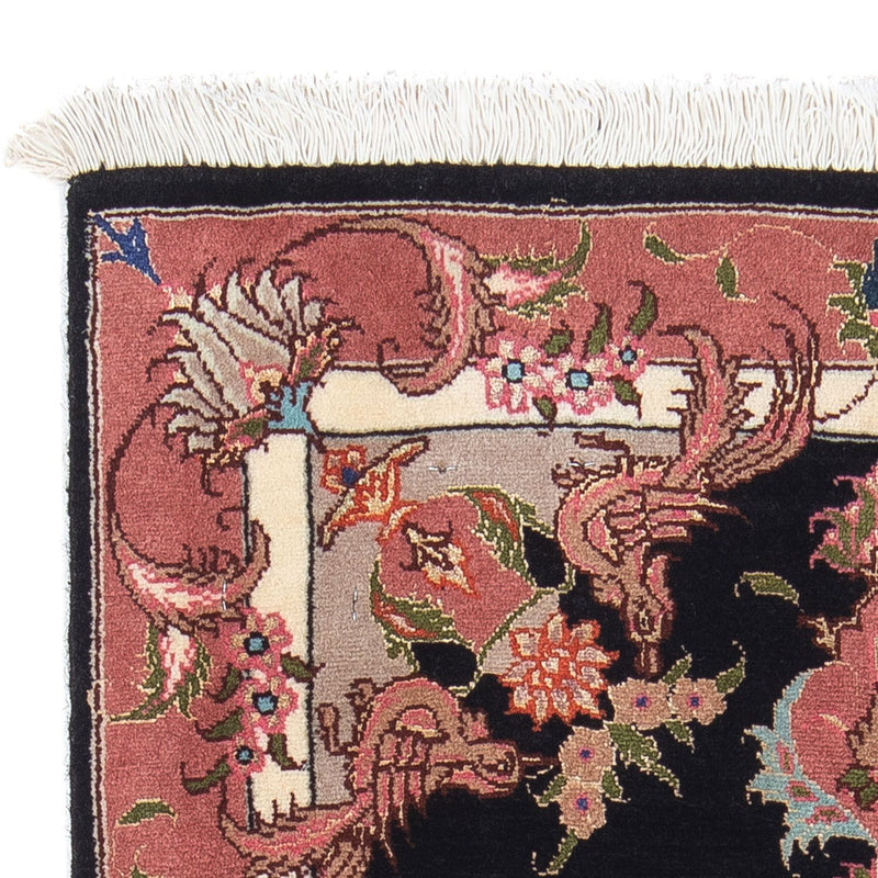 Dywan perski - Tabriz - Królewski - 90 x 60 cm - ciemnoniebieski