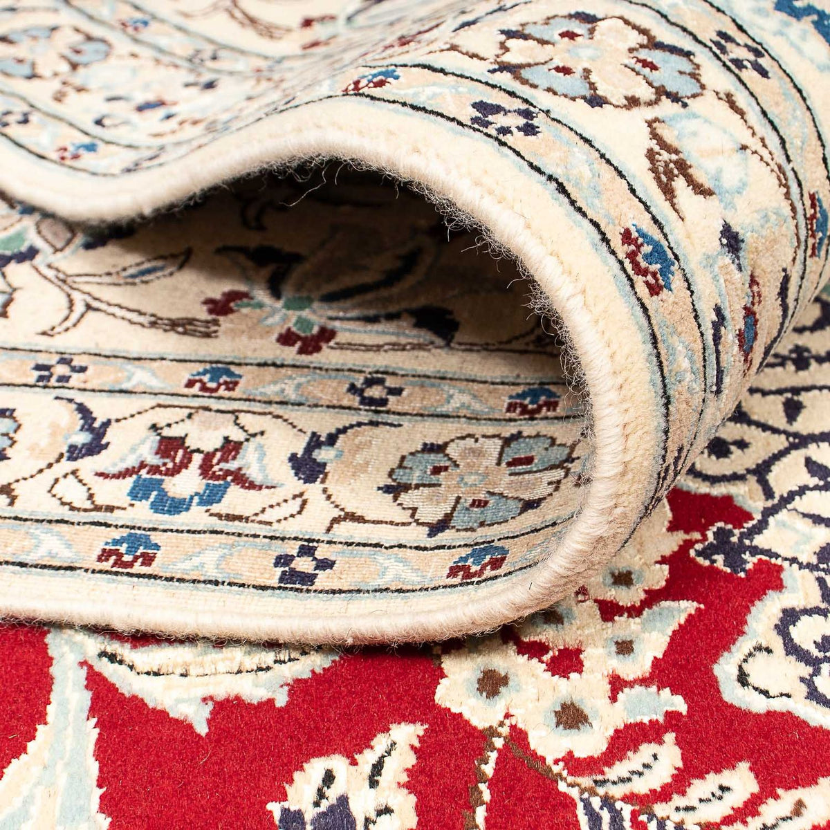 Dywan perski - Nain - Królewski - 411 x 295 cm - czerwony