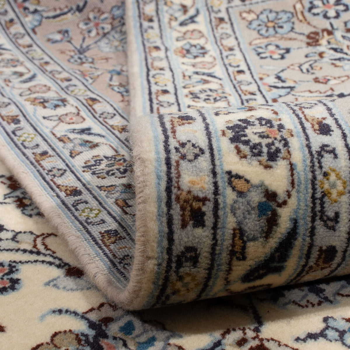 Dywan perski - Keshan - 352 x 248 cm - beżowy