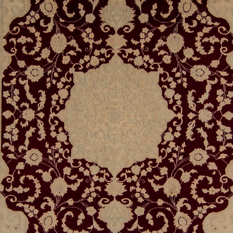 Dywan perski - Nain - 328 x 249 cm - ciemna czerwień