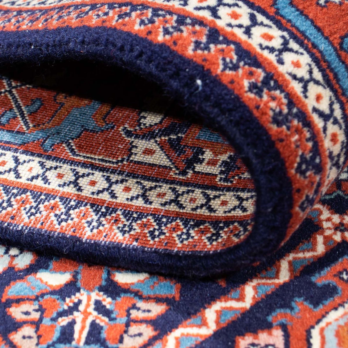 Perski dywan - Nomadyczny - 254 x 167 cm - wielokolorowy