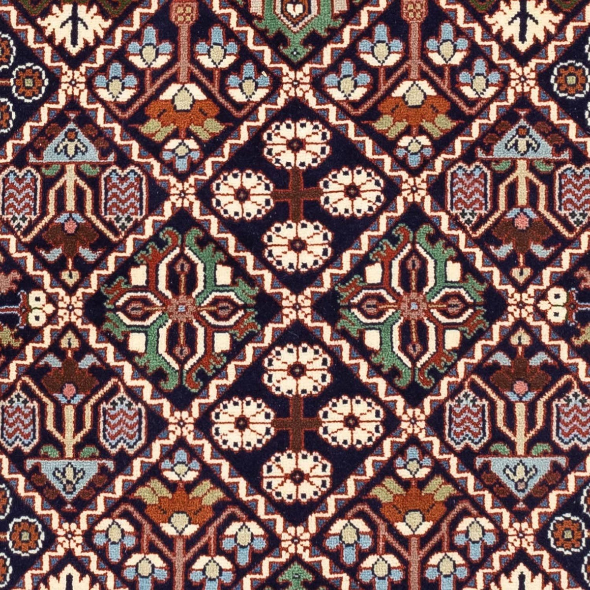 Perski dywan - Nomadyczny - 153 x 111 cm - ciemnoniebieski