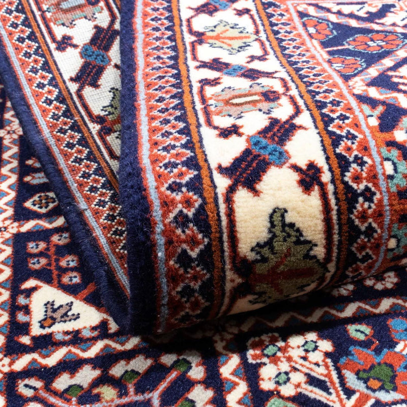 Perski dywan - Nomadyczny - 153 x 111 cm - ciemnoniebieski