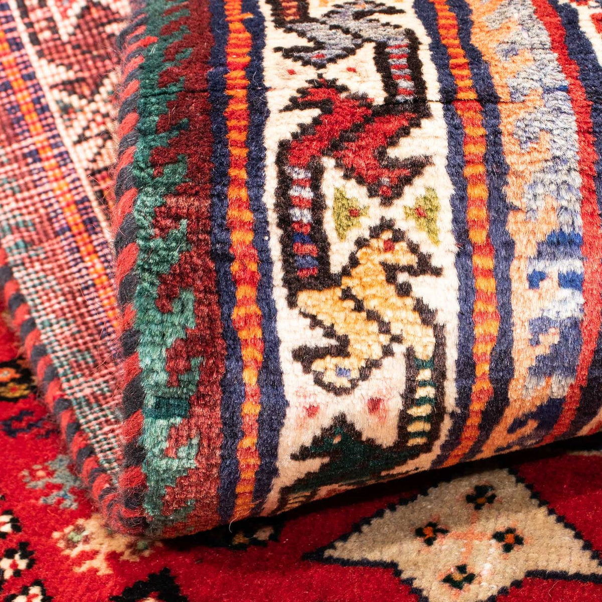 Biegacz Perski dywan - Nomadyczny - 169 x 74 cm - czerwony