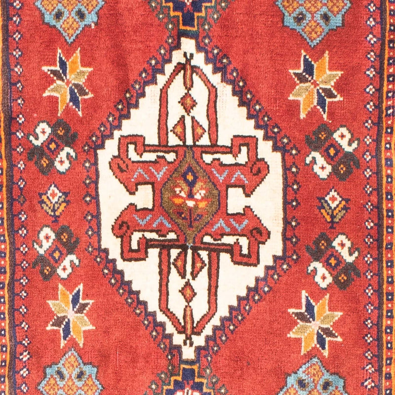 Biegacz Perski dywan - Nomadyczny - 159 x 76 cm - ciemna czerwień