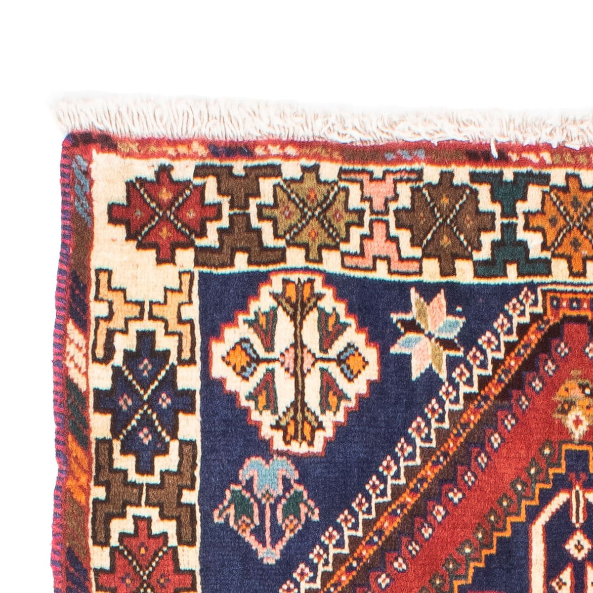 Biegacz Perski dywan - Nomadyczny - 159 x 76 cm - ciemna czerwień