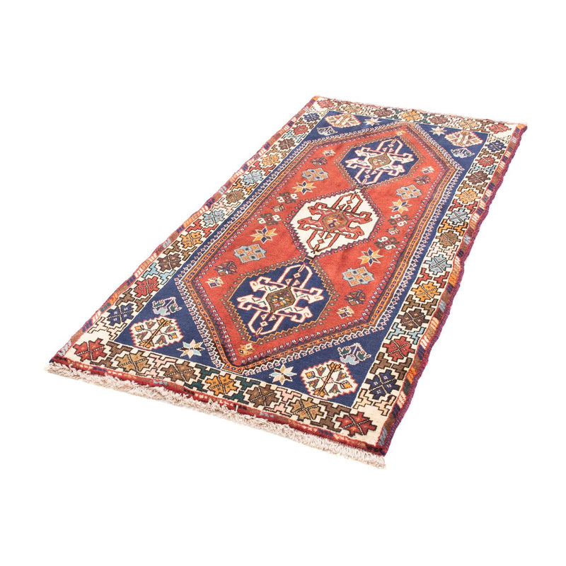 Biegacz Perski dywan - Nomadyczny - 159 x 76 cm - ciemna czerwień