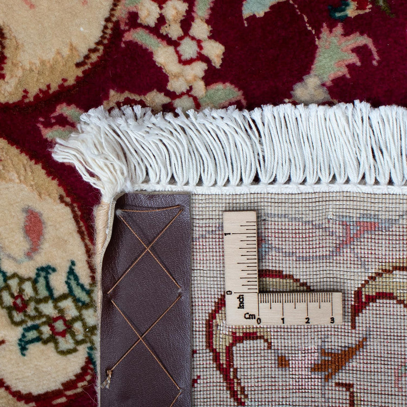 Dywan perski - Tabriz - Królewski - 90 x 60 cm - ciemna czerwień