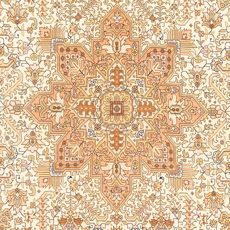 Dywan perski - Tabriz - Królewski - 308 x 202 cm - beżowy