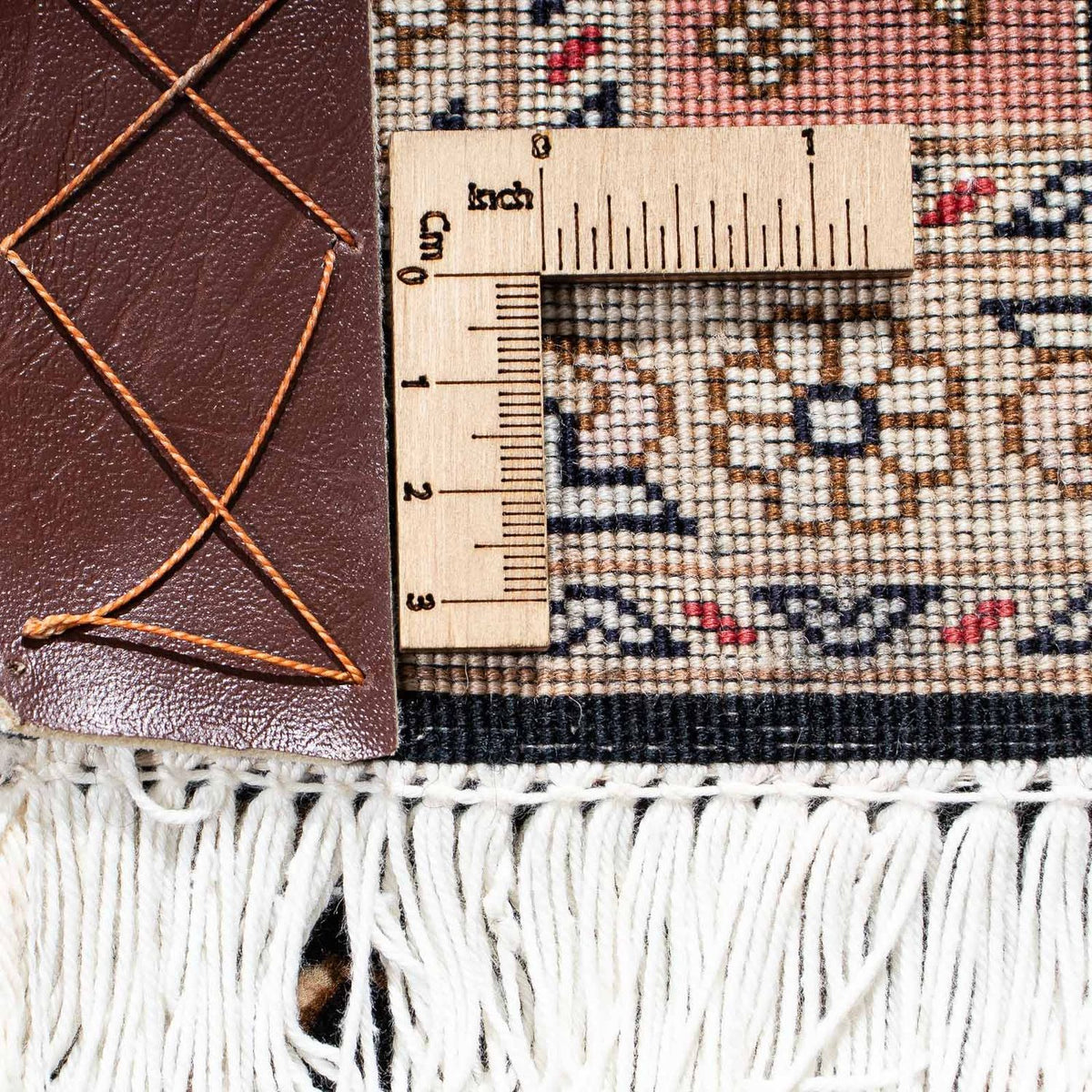 Dywan perski - Tabriz - Królewski - 196 x 152 cm - ciemnoniebieski