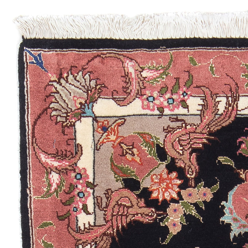 Dywan perski - Tabriz - Królewski - 90 x 60 cm - ciemnoniebieski