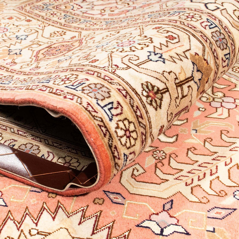 Dywan perski - Tabriz - Królewski - 312 x 202 cm - jasna czerwień