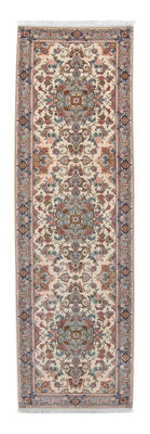 Biegacz Dywan perski - Tabriz - Królewski - 355 x 92 cm - beżowy