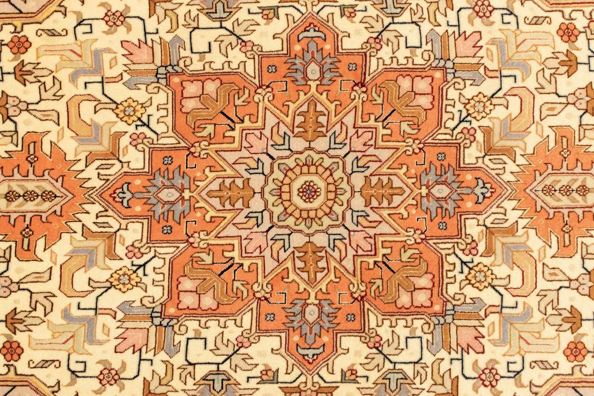 Dywan perski - Tabriz - Królewski - 170 x 103 cm - beżowy