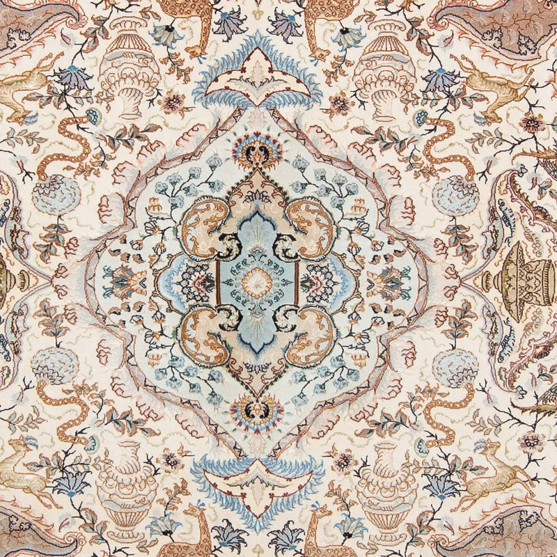 Dywan perski - Tabriz - Premium - 306 x 209 cm - beżowy