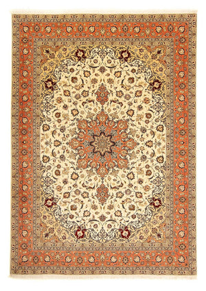 Dywan perski - Tabriz - 348 x 250 cm - beżowy
