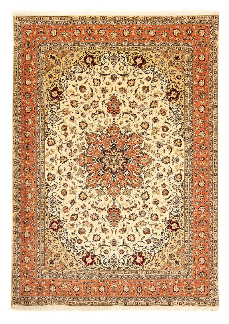 Dywan perski - Tabriz - 348 x 250 cm - beżowy
