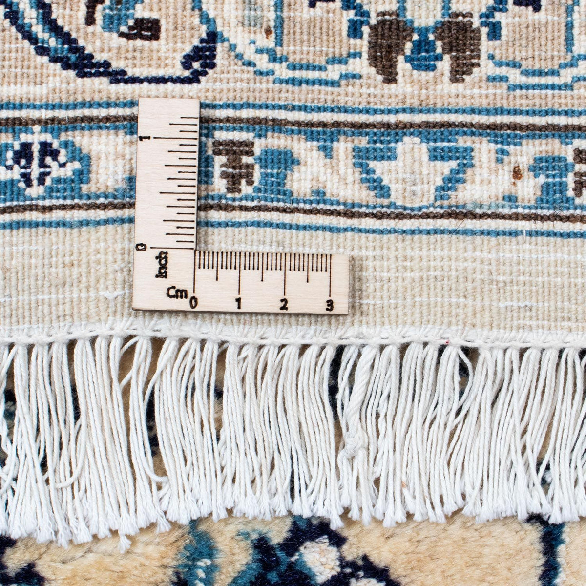 Dywan perski - Nain - Królewski - 298 x 200 cm - beżowy