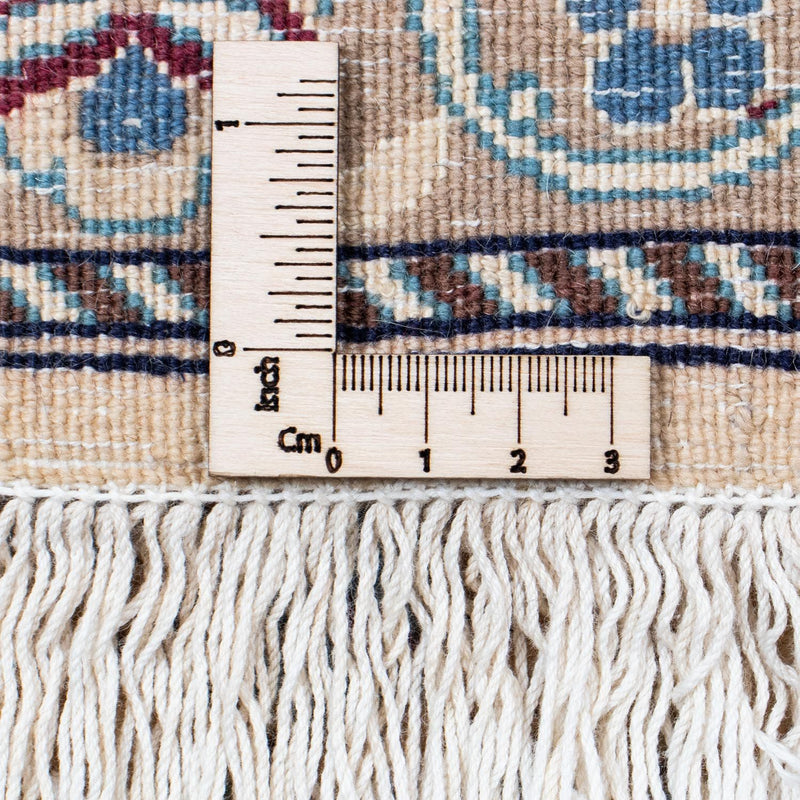 Dywan perski - Nain - Królewski - 305 x 191 cm - beżowy