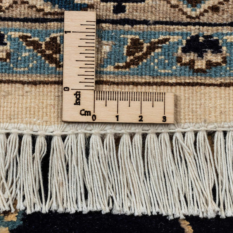 Dywan perski - Nain - Królewski - 342 x 246 cm - czarny