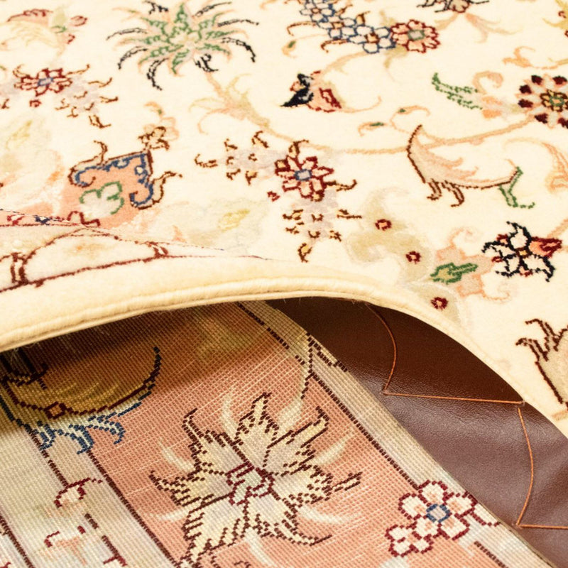 Dywan perski - Tabriz - Królewski - 150 x 103 cm - beżowy