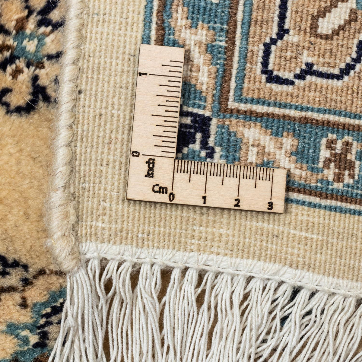 Dywan perski - Nain - Królewski - 358 x 247 cm - ciemny beż