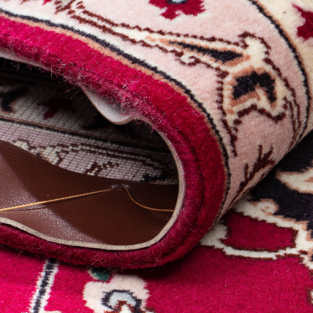 Dywan perski - Tabriz - Królewski - 316 x 203 cm - ciemna czerwień