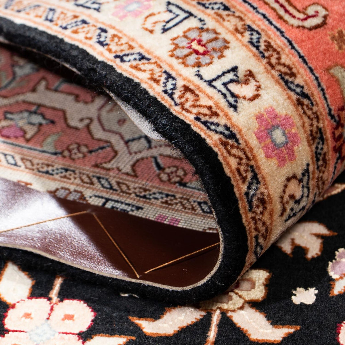 Dywan perski - Tabriz - Królewski - 207 x 152 cm - jasna czerwień